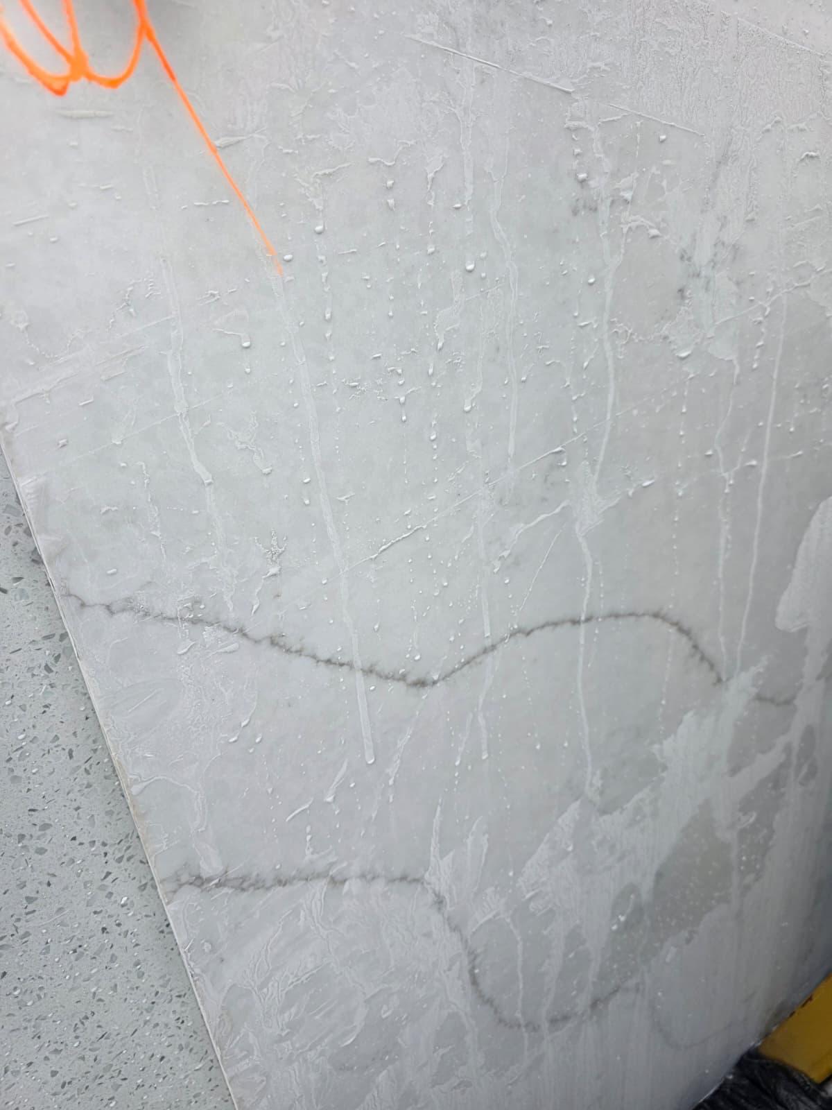 Stone slab fabrication process, Calgary
