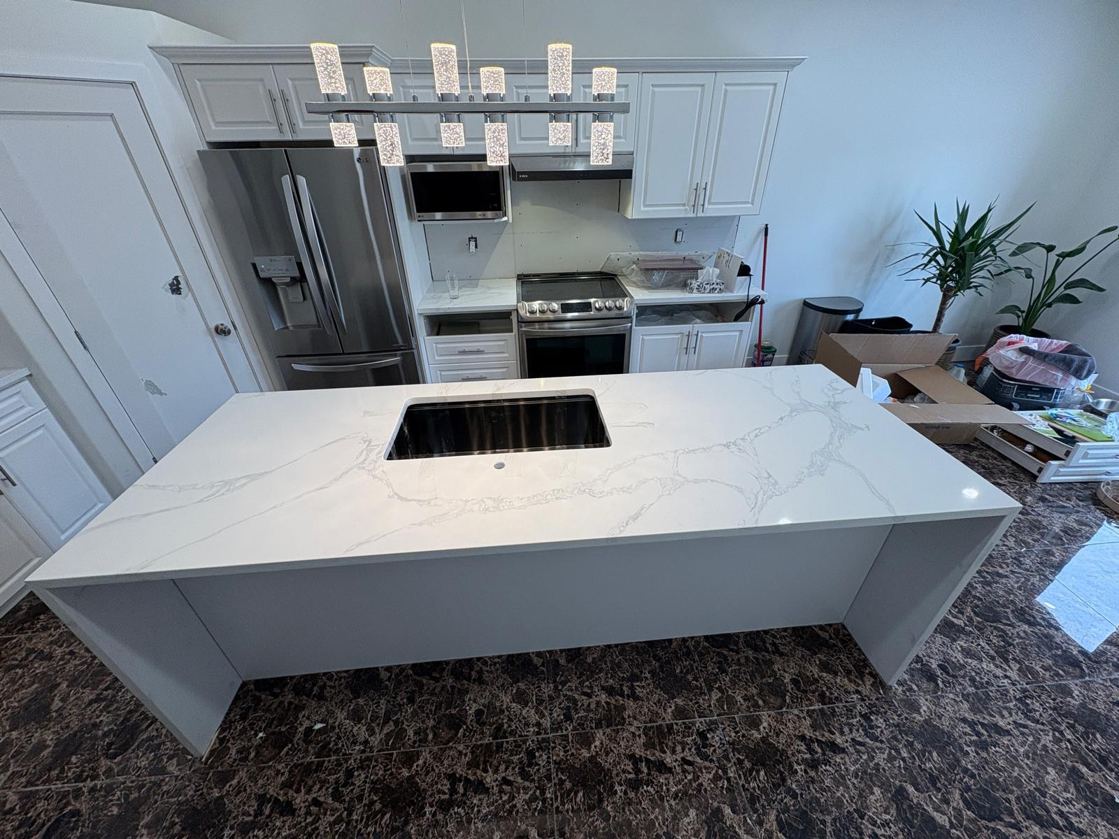Countertop project, Calgary