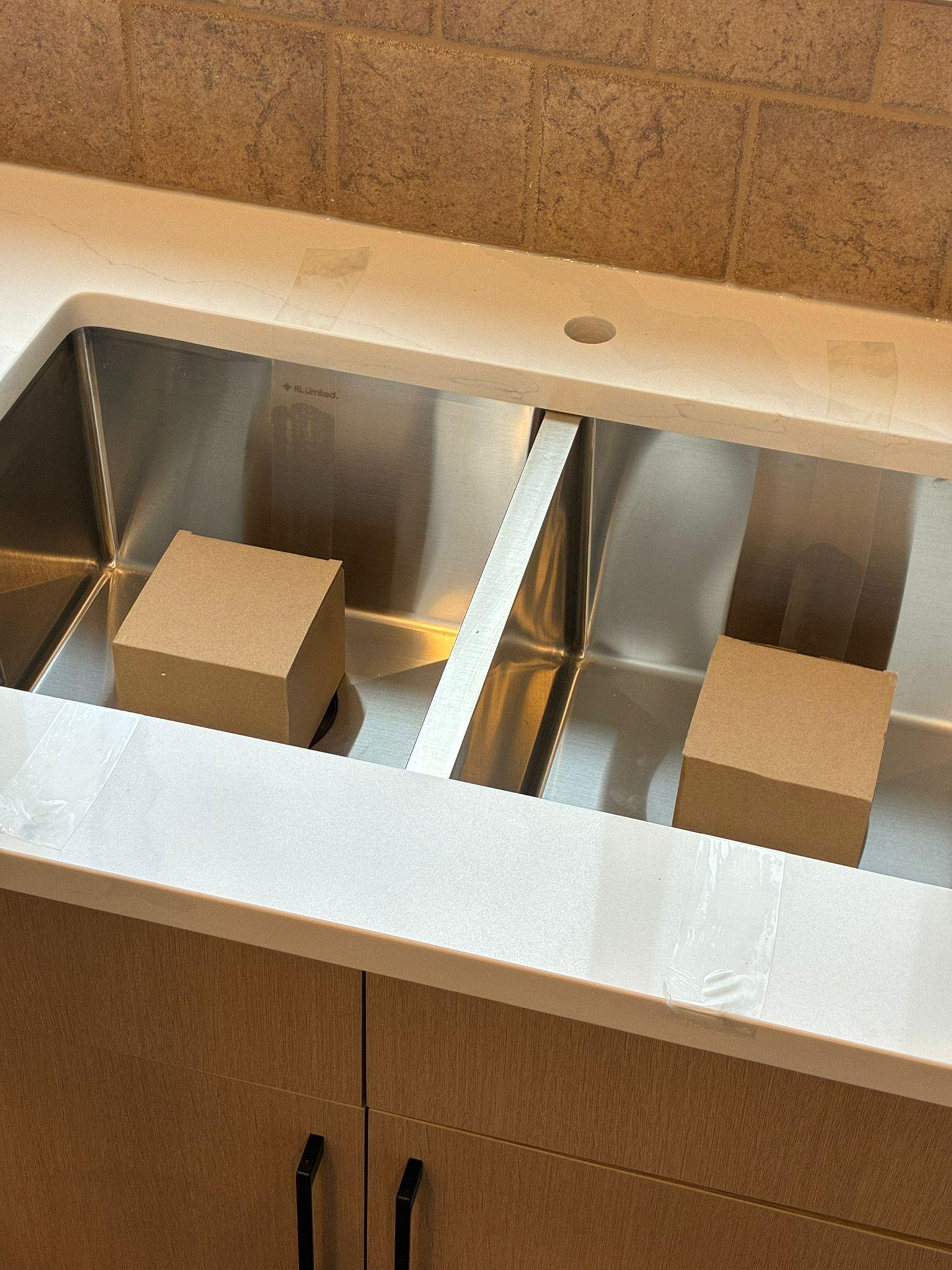 Quartz countertop renovation, Calgary