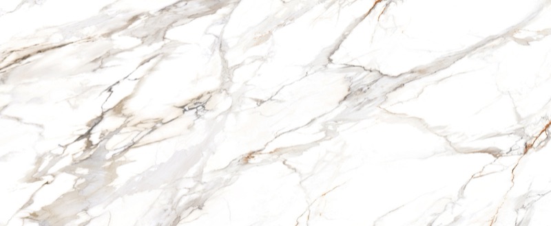Arabescato Brown quartz slab