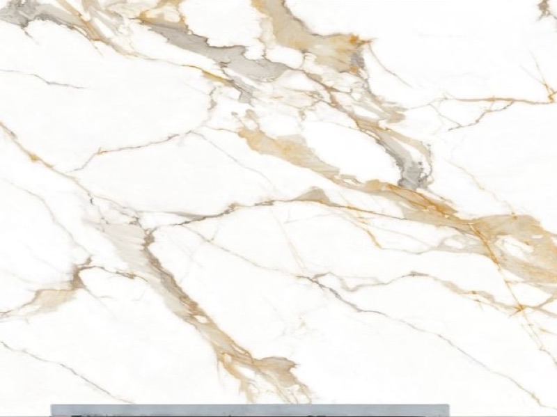 Cascade Ivory Super Jumbo Semi-printed Quartz quartz slab