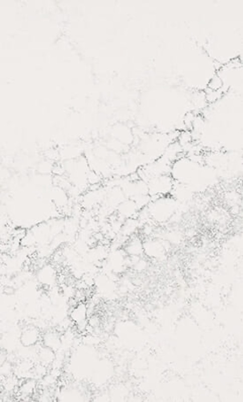 Empira White quartz slab