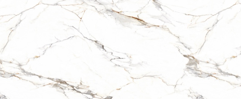 Statuario Lincoln quartz slab
