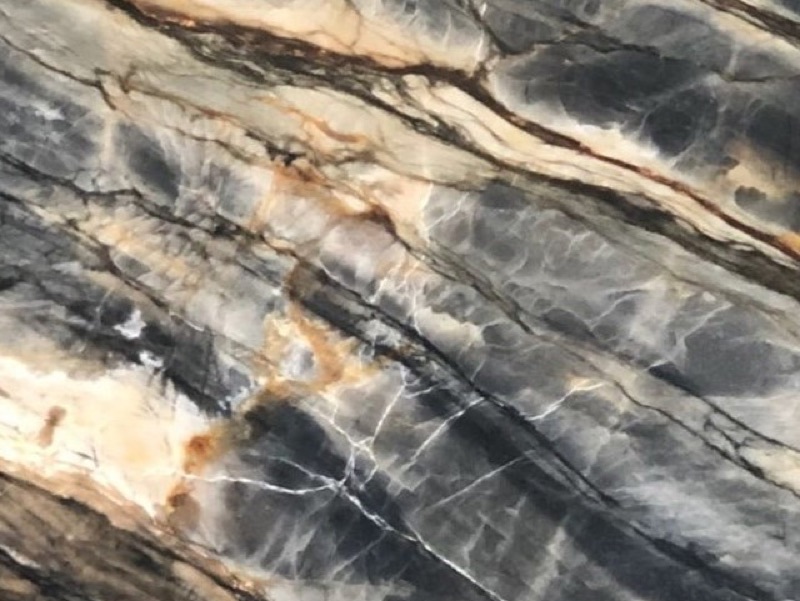 Tempest Blue Quartzite quartzite slab